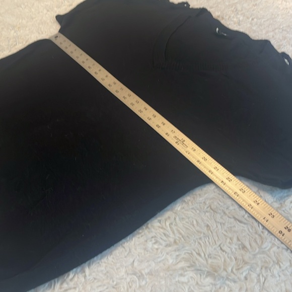 Torrid Black Lace Up Shoulder Sweater - Picture 3 of 8